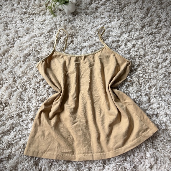 The Territory Ahead Tops - Chic The Territory Ahead super cute spring Tan Camisole Top camisole with delica
